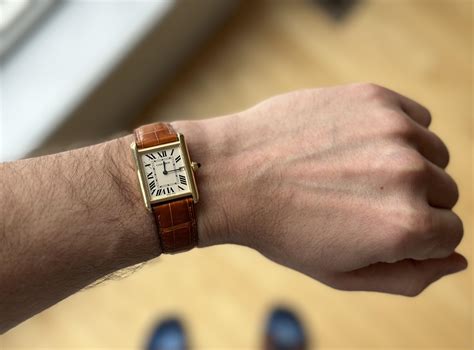 how to take off cartier watch|cartier tank wrist.